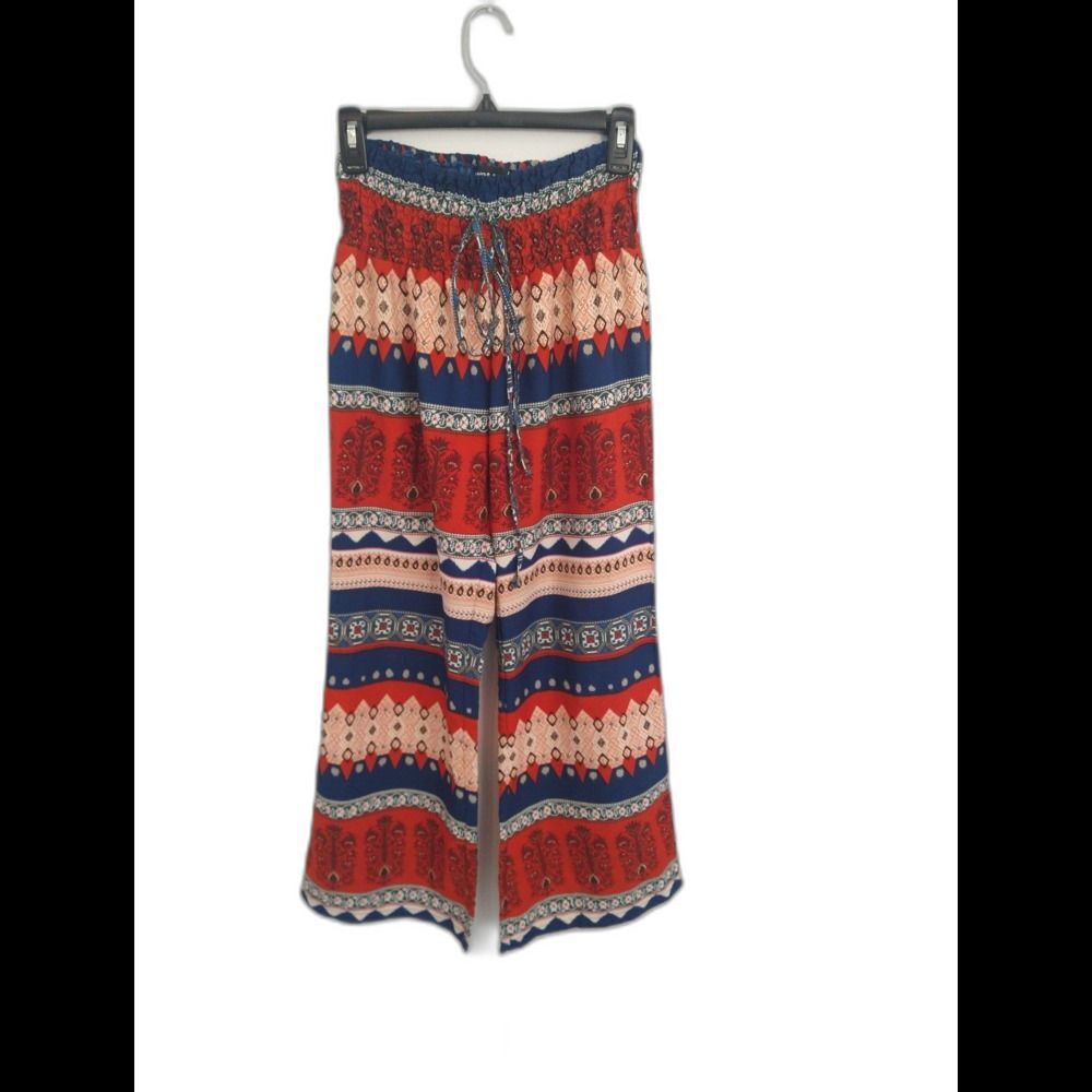 Wet seal  wide leg bottom pants small boho beachy hippie